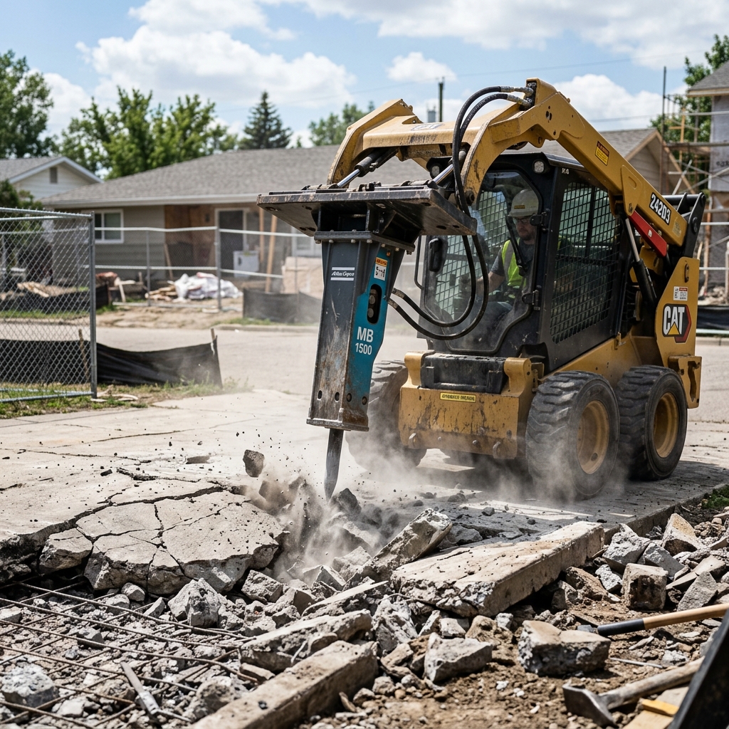 Concrete Breaking & Hauling in Squamish
